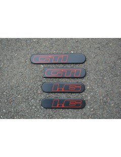 kit logos d'ailes arrières enjoliveur de custode PEUGEOT 205 GTI 1.6 L